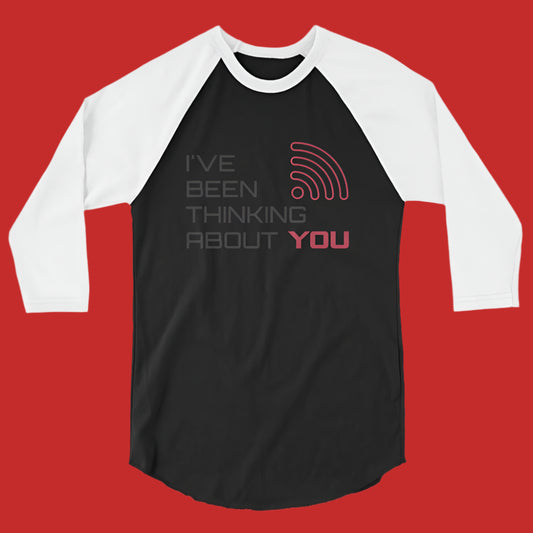 'THINKING ABOUT YOU' 2.0 - T-shirt - Black/White