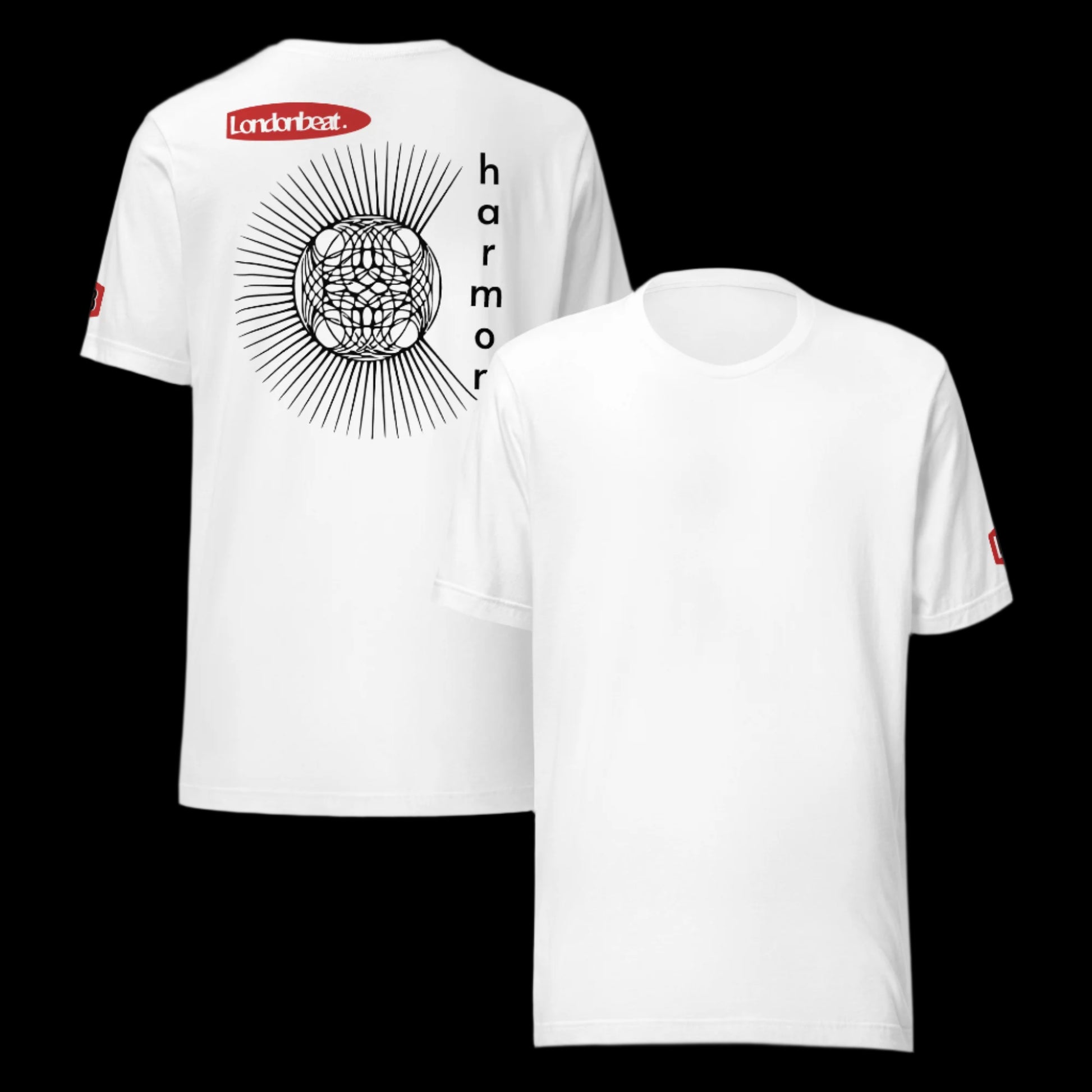 'HARMONY' Tee - 90s Original Design - White