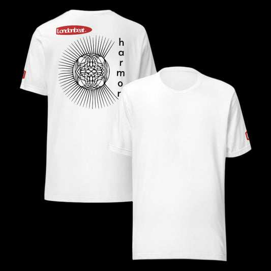 'HARMONY' Tee - 90s Original Design - White